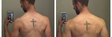 6'6 Male Progress Pics of 30 lbs Weight Gain 165 lbs to 195 lbs