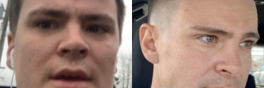 30 lbs Fat Loss Before and After 5 feet 11 Male 200 lbs to 170 lbs