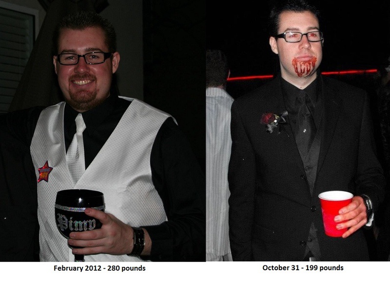 6'5 Male Progress Pics of 81 lbs Weight Loss 280 lbs to 199 lbs