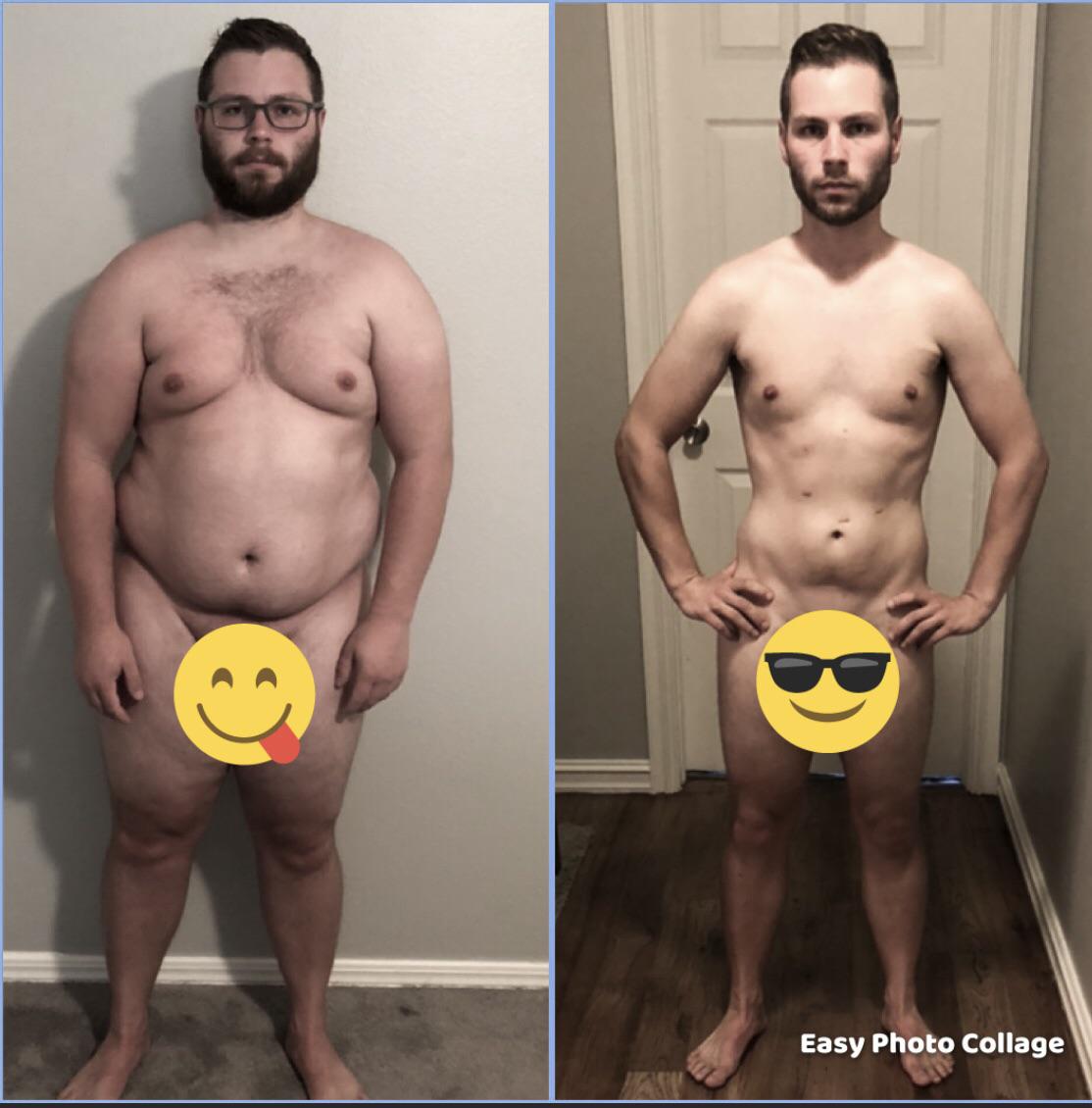 5'5 Male 82 lbs Weight Loss 226 lbs to 144 lbs