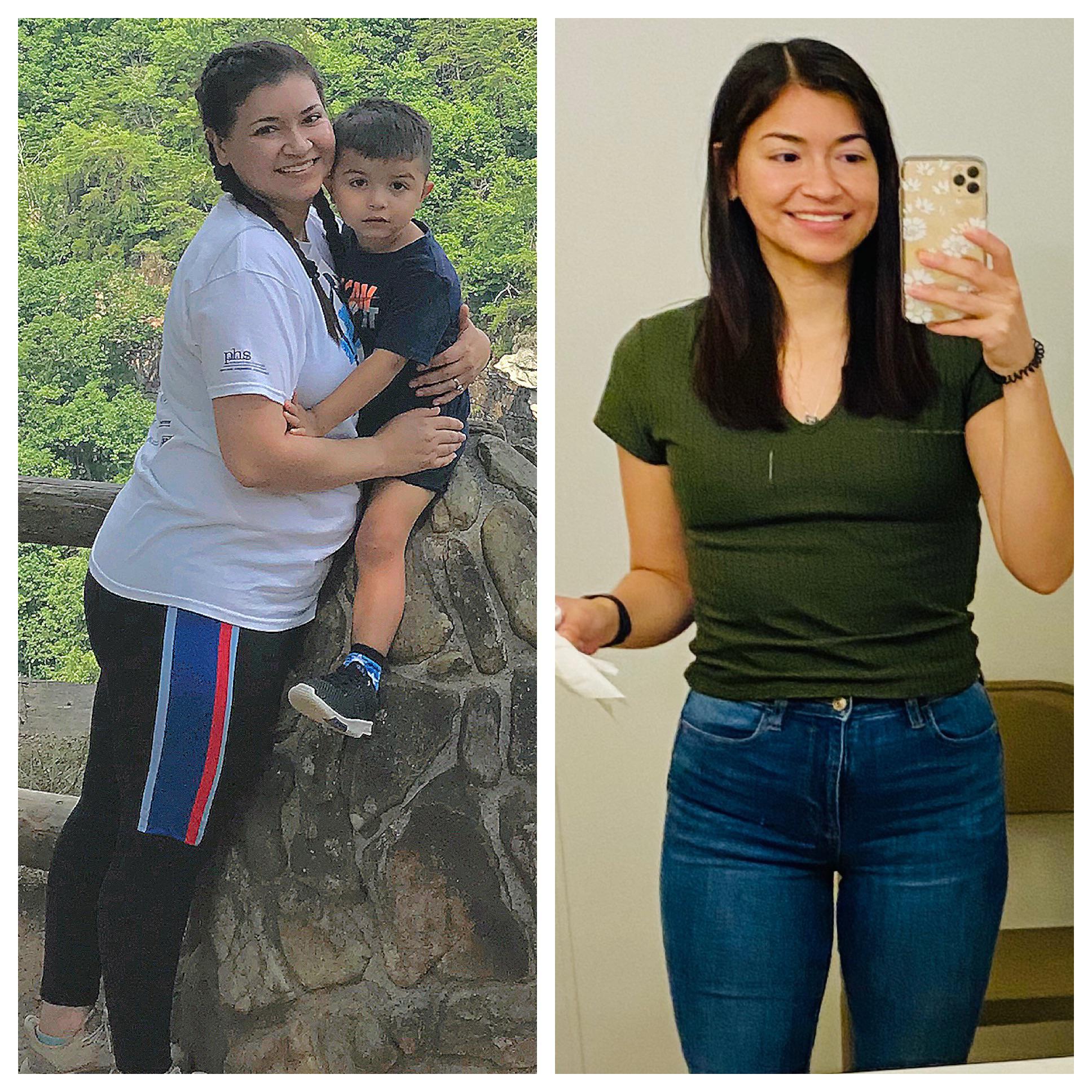 5 foot 5 Female Progress Pics of 60 lbs Weight Loss 200 lbs to 140 lbs
