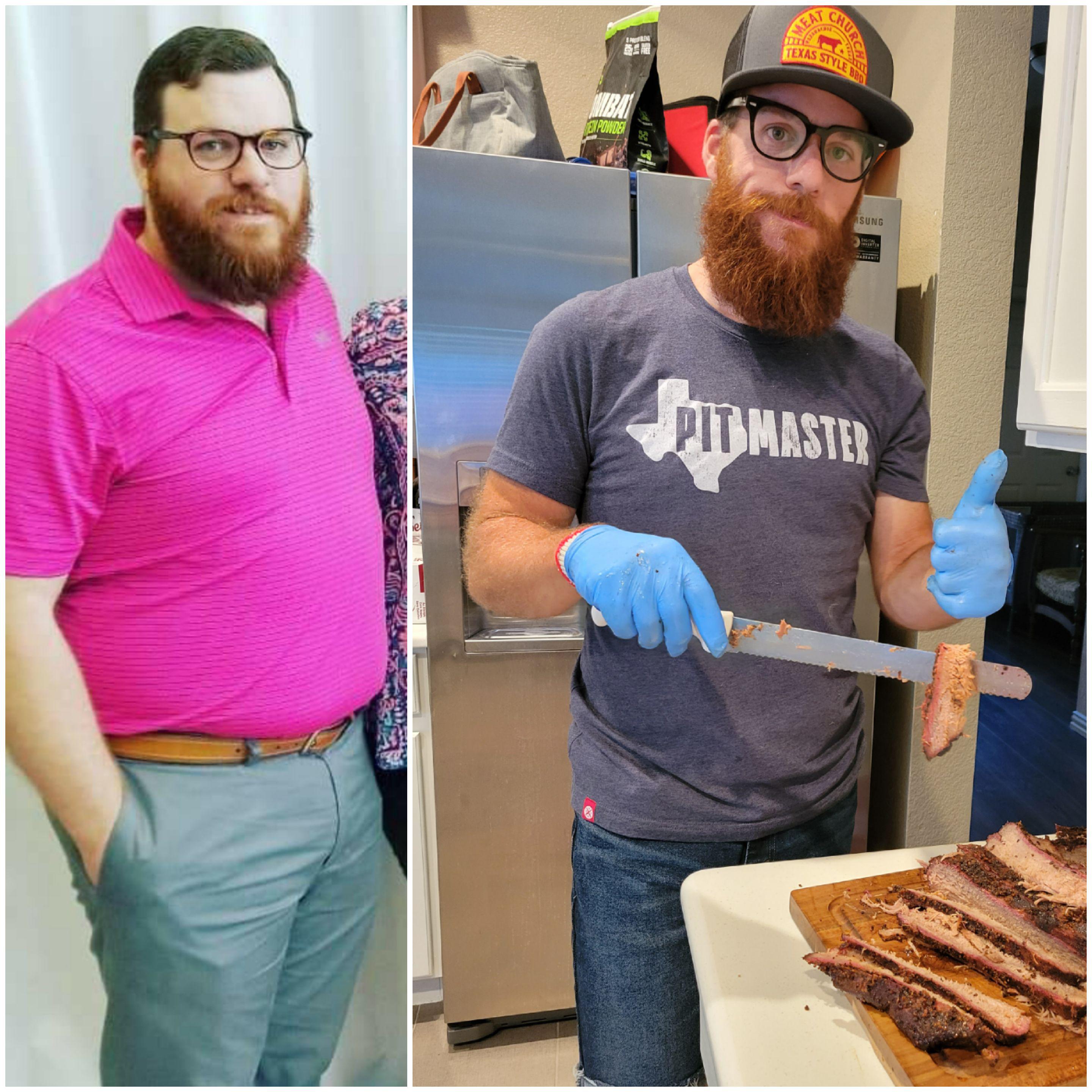 96 lbs Weight Loss 5'11 Male 276 lbs to 180 lbs