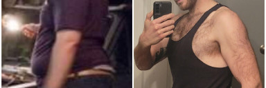 6'4 Male 92 lbs Fat Loss Before and After 315 lbs to 223 lbs