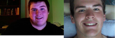 6 feet 1 Male Before and After 190 lbs Fat Loss 390 lbs to 200 lbs
