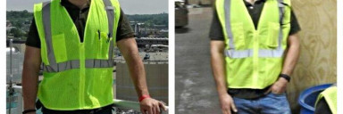 Before and After 103 lbs Fat Loss 6'5 Male 315 lbs to 212 lbs