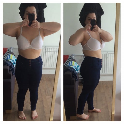 25 Years Old Woman Lost 44Lbs in 6 Months Progress Pictures Inside