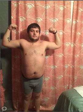 5'3 Male Progress Pics of 30 lbs Weight Loss 215 lbs to 185 lbs