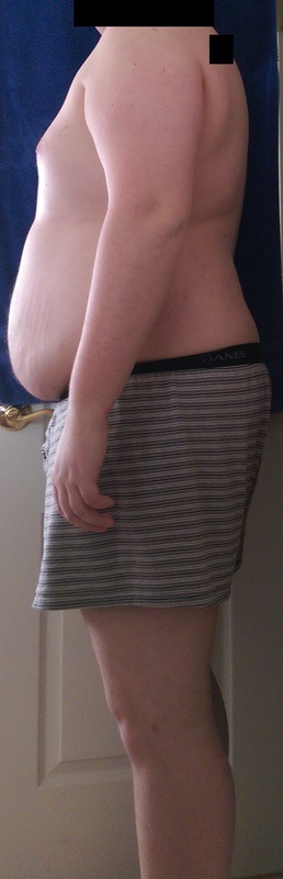 3 Pictures of a 6 foot 282 lbs Male Fitness Inspo