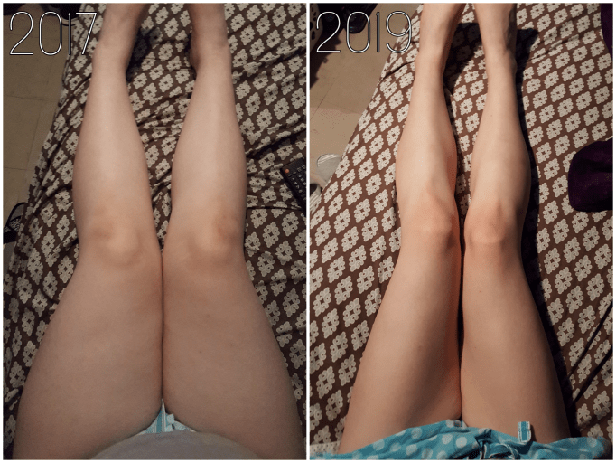 Female Loses 100Lbs in 2 Years and Sees Major Leg Gains!
