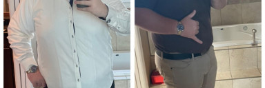 5 foot 11 Male 55 lbs Fat Loss 355 lbs to 300 lbs