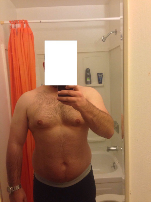 5'5 Male Before and After 8 lbs Weight Loss 215 lbs to 207 lbs 5'5 Male Before and After 8 lbs Weight Loss 215 lbs to 207 lbs