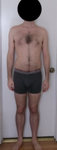 A picture of a 5'10" male showing a snapshot of 150 pounds at a height of 5'10