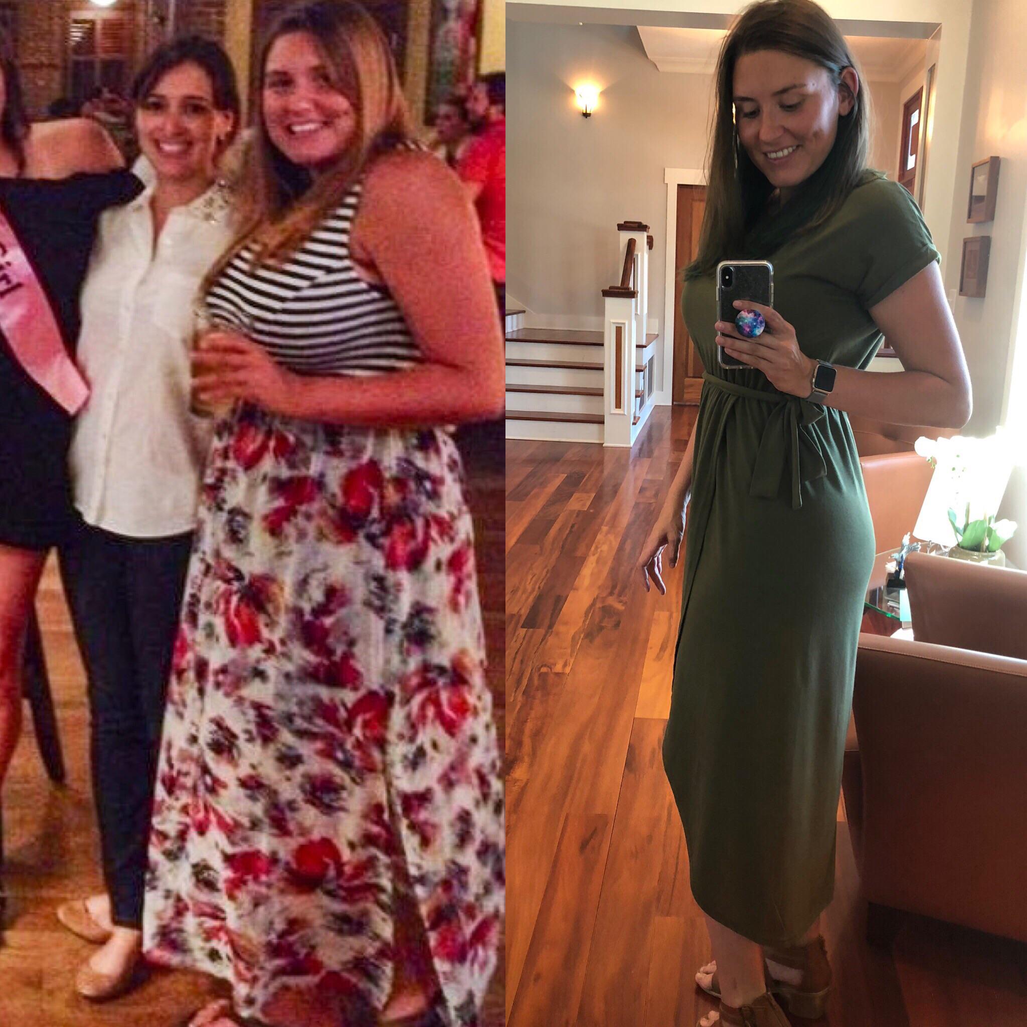 35 lbs Weight Loss 5 foot 9 Female 205 lbs to 170 lbs