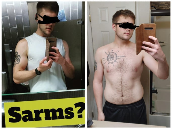 Progress Pics of 23 lbs Weight Loss 6 foot Male 212 lbs to 189 lbs