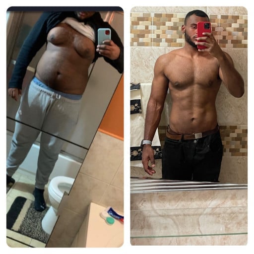 6'4 Male Progress Pics of 65 lbs Weight Loss 295 lbs to 230 lbs
