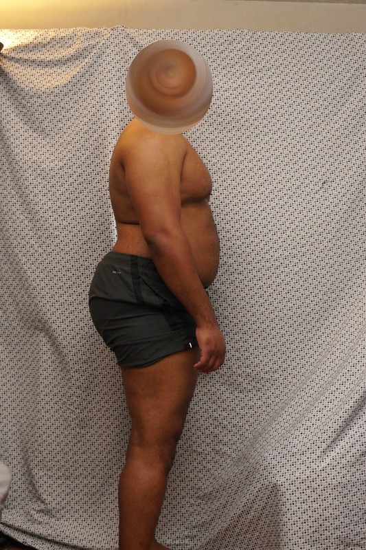 4 Photos of a 5 foot 10 270 lbs Male Fitness Inspo