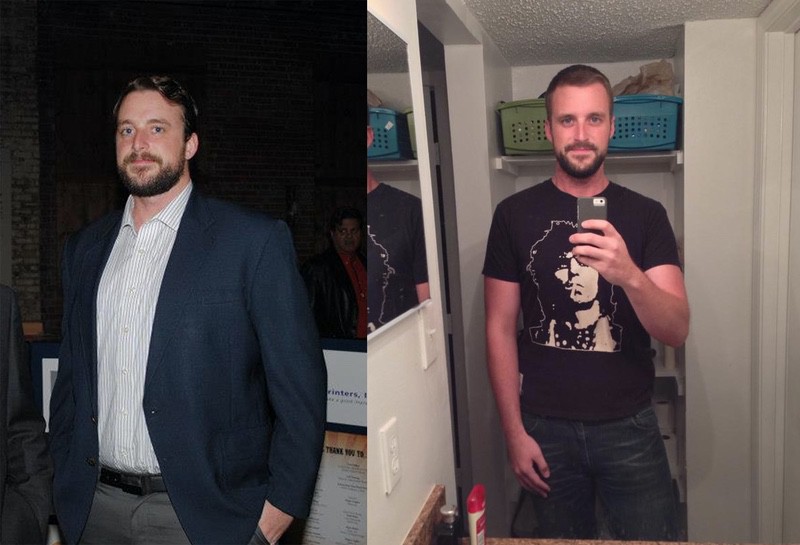 6'3 Male Progress Pics of 68 lbs Fat Loss 288 lbs to 220 lbs
