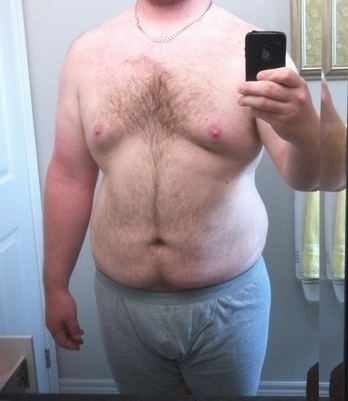 Before and After 100 lbs Weight Loss 6 foot 1 Male 285 lbs to 185 lbs