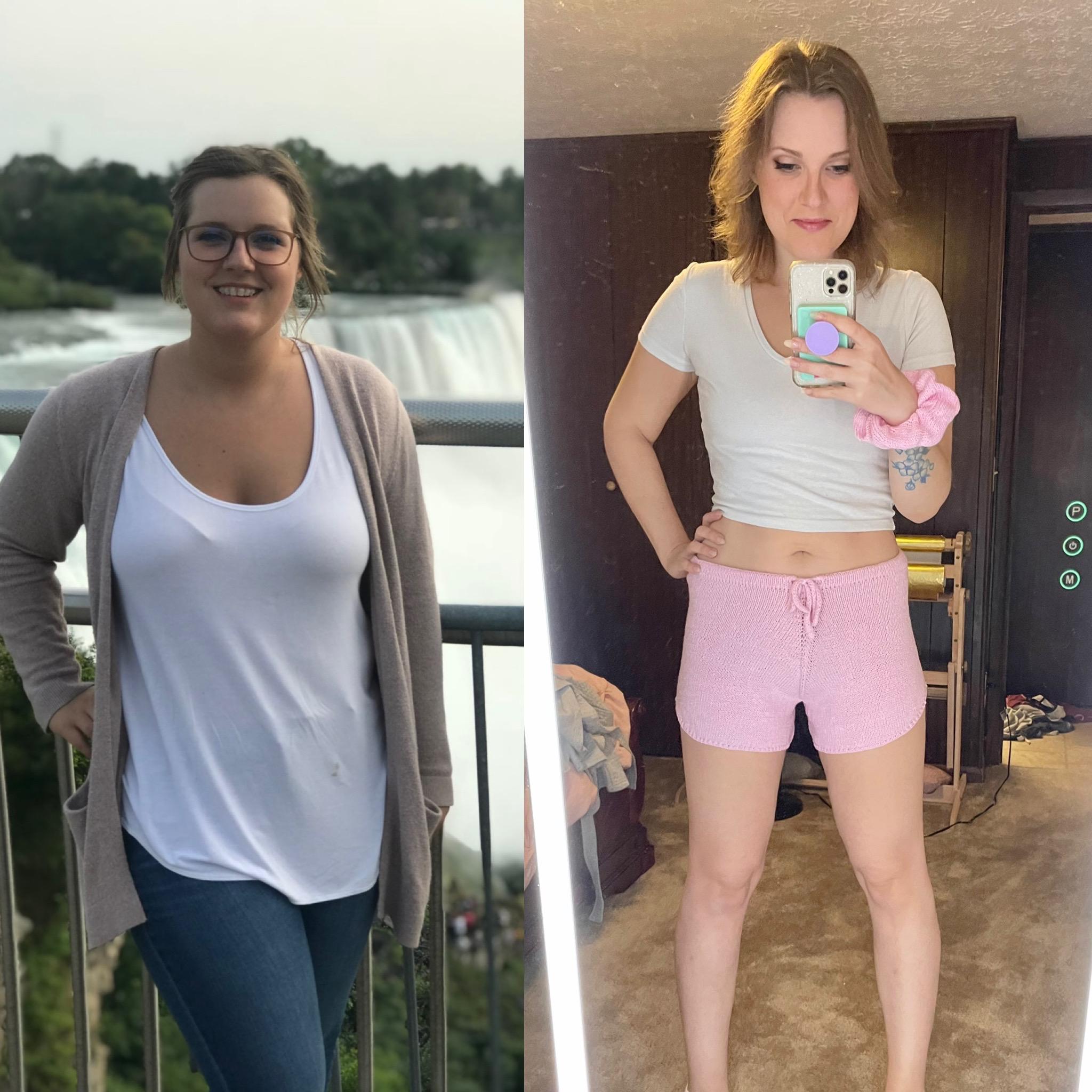 5 foot 7 Female 85 lbs Fat Loss 230 lbs to 145 lbs