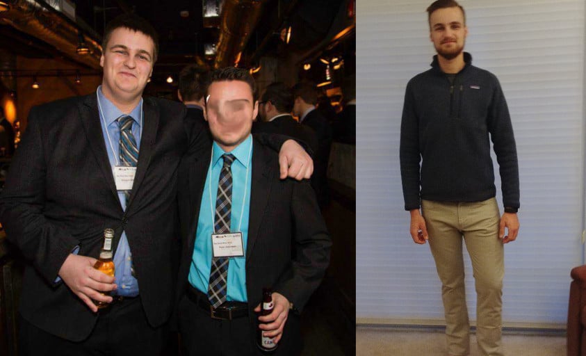 6'2 Male Progress Pics of 159 lbs Weight Loss 340 lbs to 181 lbs