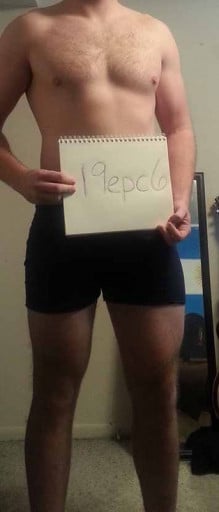 A picture of a 6'6" male showing a snapshot of 250 pounds at a height of 6'6