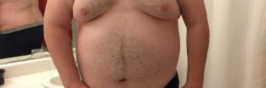 3 Photos of a 327 lbs 6 feet 2 Male Fitness Inspo