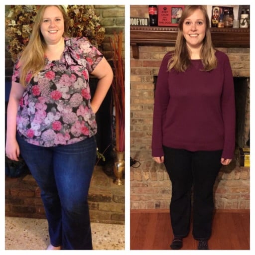 Progress Pics of 89 lbs Fat Loss 5'10 Female 317 lbs to 228 lbs