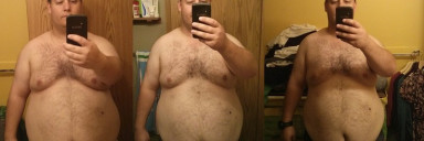 5 foot 7 Male Progress Pics of 20 lbs Weight Loss 310 lbs to 290 lbs