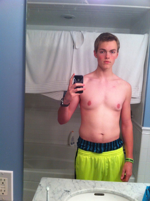 6 foot 5 Male Before and After 65 lbs Muscle Gain 180 lbs to 245 lbs