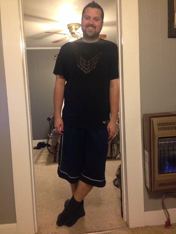 6'5 Male Before and After 37 lbs Weight Loss 297 lbs to 260 lbs