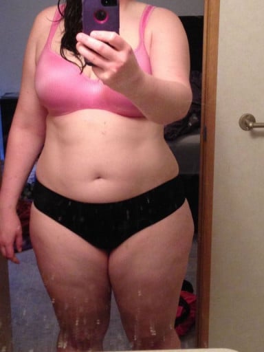 3 Pics of a 265 lbs 5'11 Female Weight Snapshot