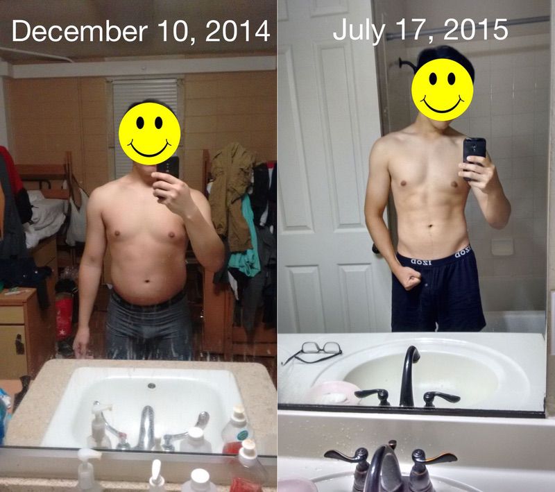 5 feet 9 Male 32 lbs Weight Loss 205 lbs to 173 lbs