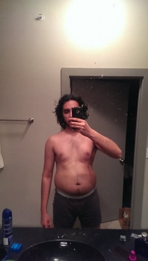 A photo of a 5'11" man showing a snapshot of 171 pounds at a height of 5'11