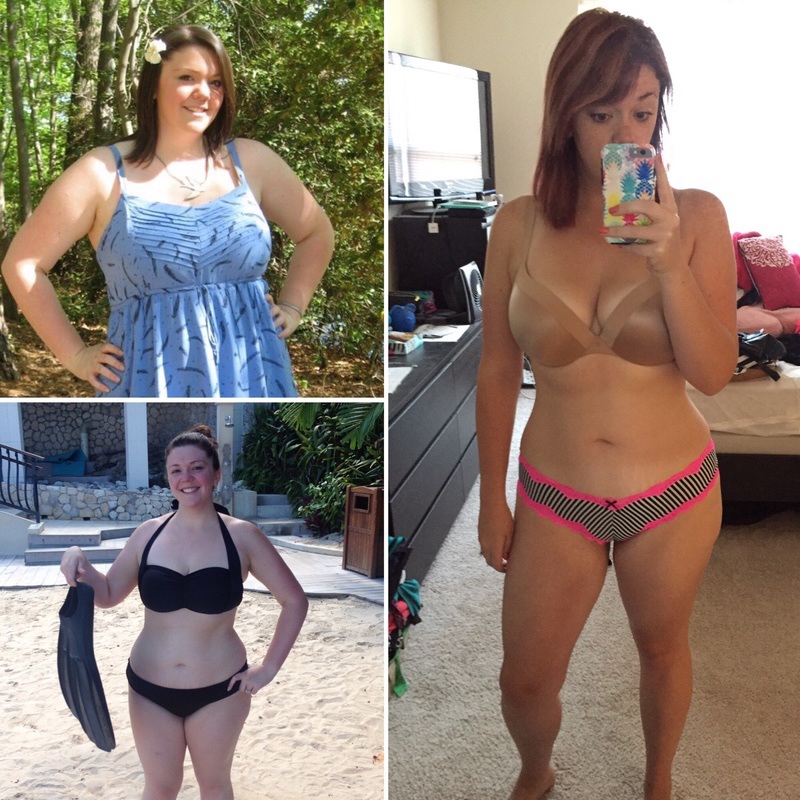 Progress Pics of 64 lbs Fat Loss 5 foot 10 Female 240 lbs to 176 lbs