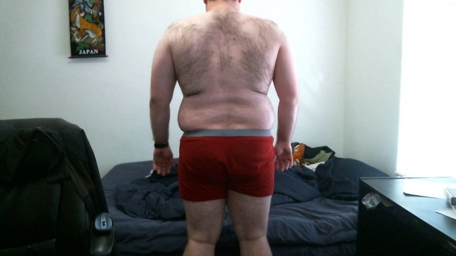 A photo of a 5'9" man showing a snapshot of 258 pounds at a height of 5'9