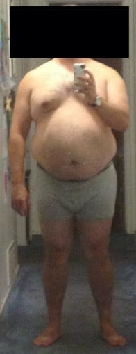 4 Pictures of a 6 foot 290 lbs Male Weight Snapshot
