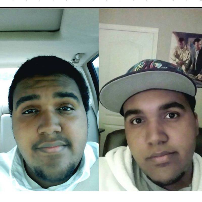6'1 Male Before and After 45 lbs Weight Loss 350 lbs to 305 lbs