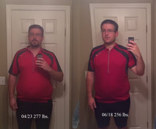 Male Redditor Loses 21Lbs in 2 Months on Weight Loss Journey