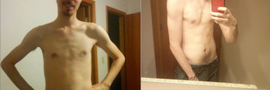 5 foot 10 Male 16 lbs Muscle Gain 122 lbs to 138 lbs