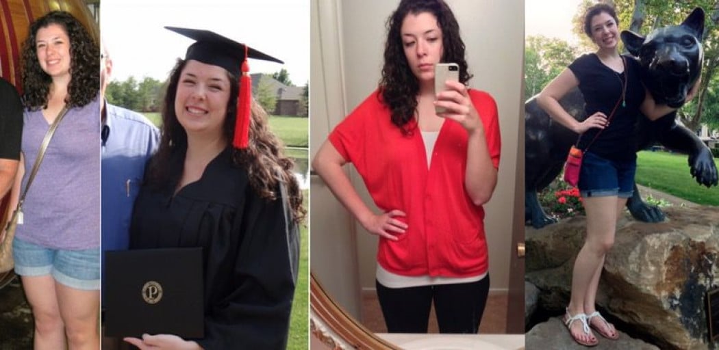 23 Year Old Woman Drops 40 Pounds in 1 Year
