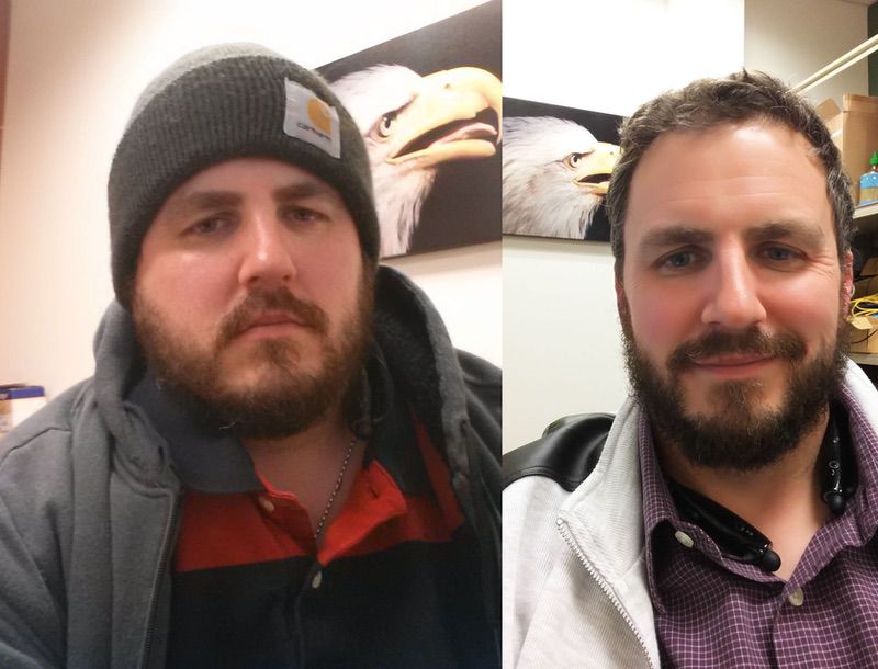 5 foot 6 Male 72 lbs Weight Loss Before and After 250 lbs to 178 lbs