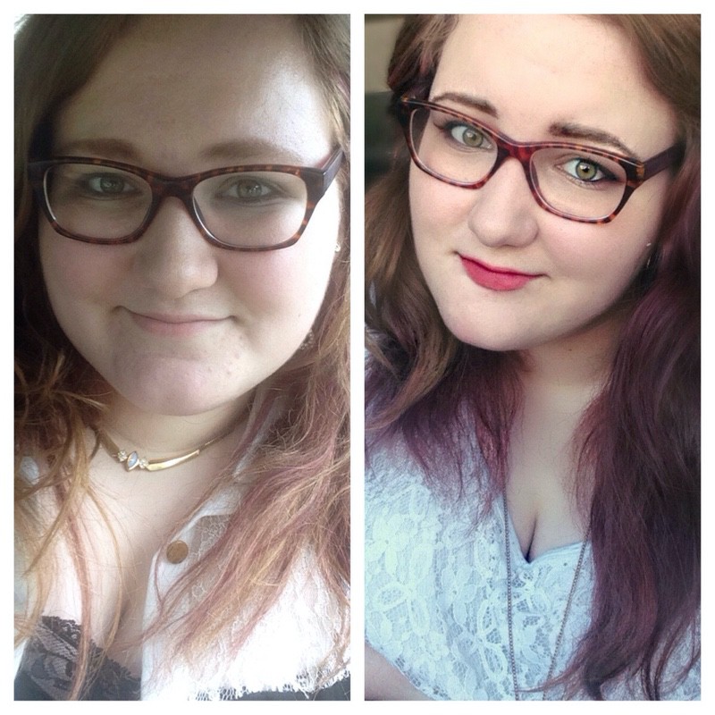 5 feet 7 Female Before and After 48 lbs Fat Loss 345 lbs to 297 lbs