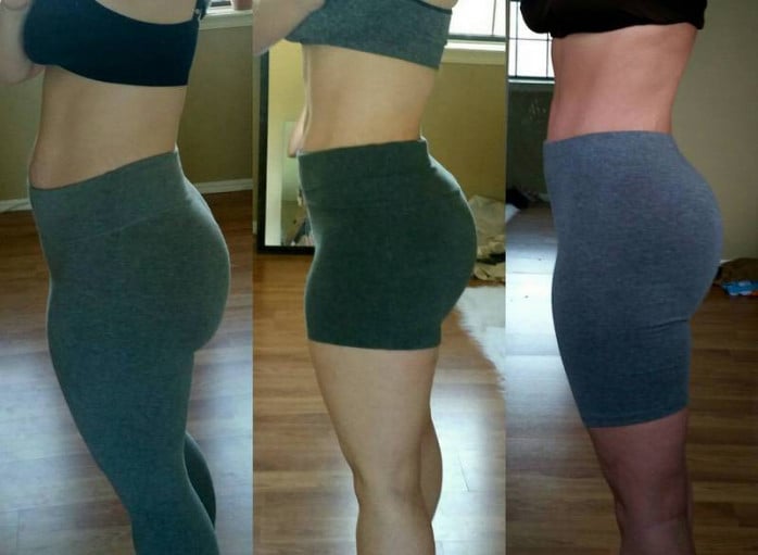 24 Year Old Woman Loses 15Lbs in 2 Months: 'I'm Getting There!'