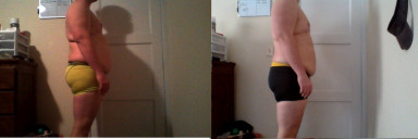 3 Pics of a 265 lbs 6 foot 3 Male Fitness Inspo