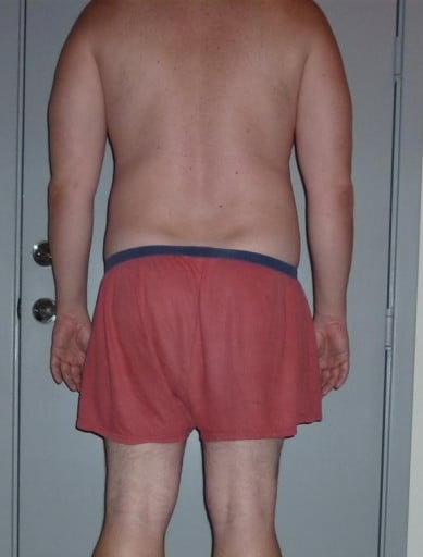 A progress pic of a 6'2" man showing a snapshot of 274 pounds at a height of 6'2