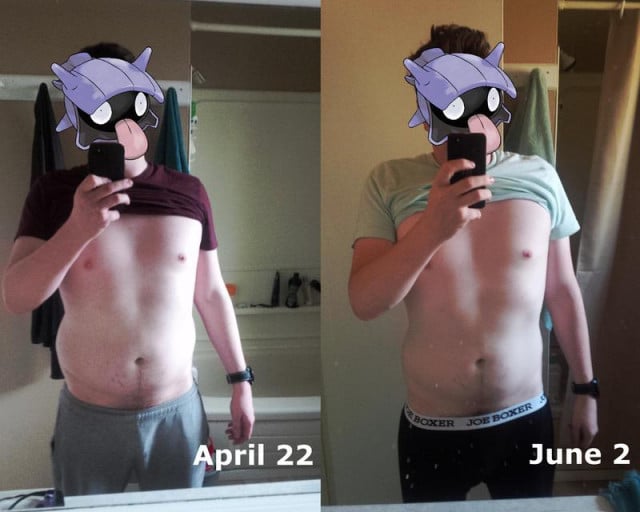 21/M/5'11' [217 > 196 = 21 lbs] 6 Week Difference!