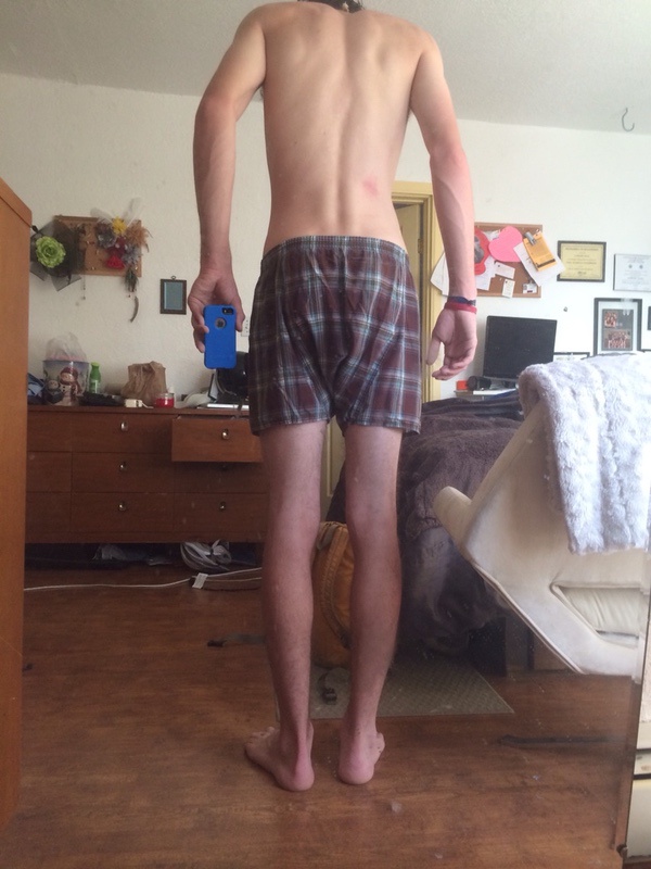 4 Pictures of a 6 feet 2 155 lbs Male Weight Snapshot