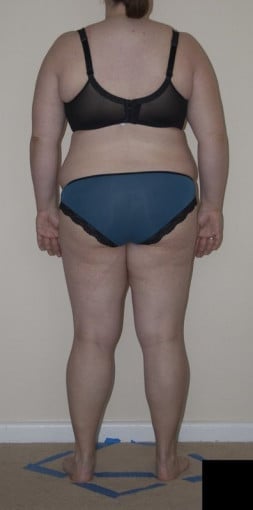 3 Photos of a 230 lbs 5 feet 6 Female Weight Snapshot