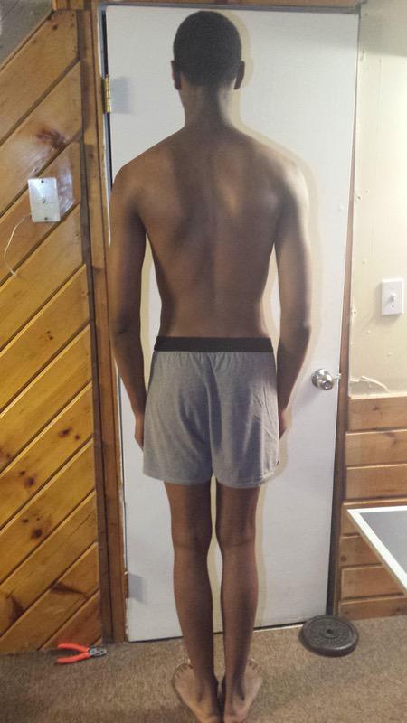 3 Pics of a 170 lbs 6 feet 4 Male Fitness Inspo