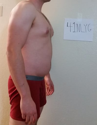 3 Pics of a 6 foot 203 lbs Male Weight Snapshot